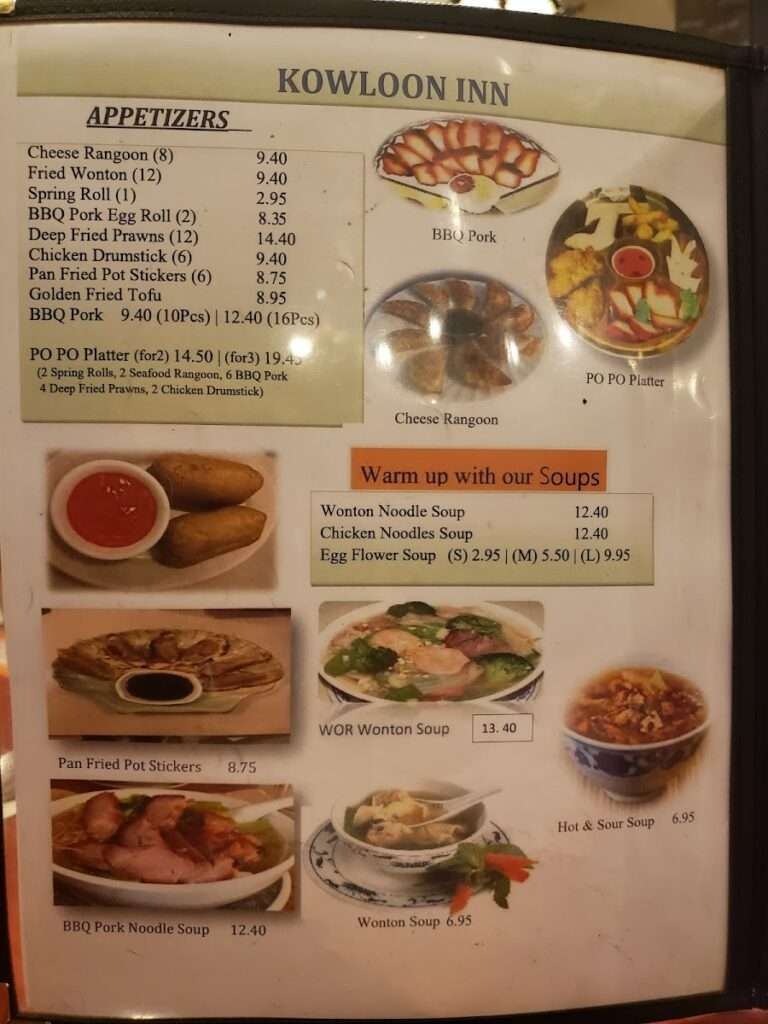 Kowloon Inn menu 6