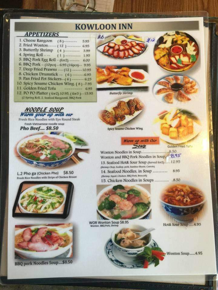Kowloon Inn menu 5
